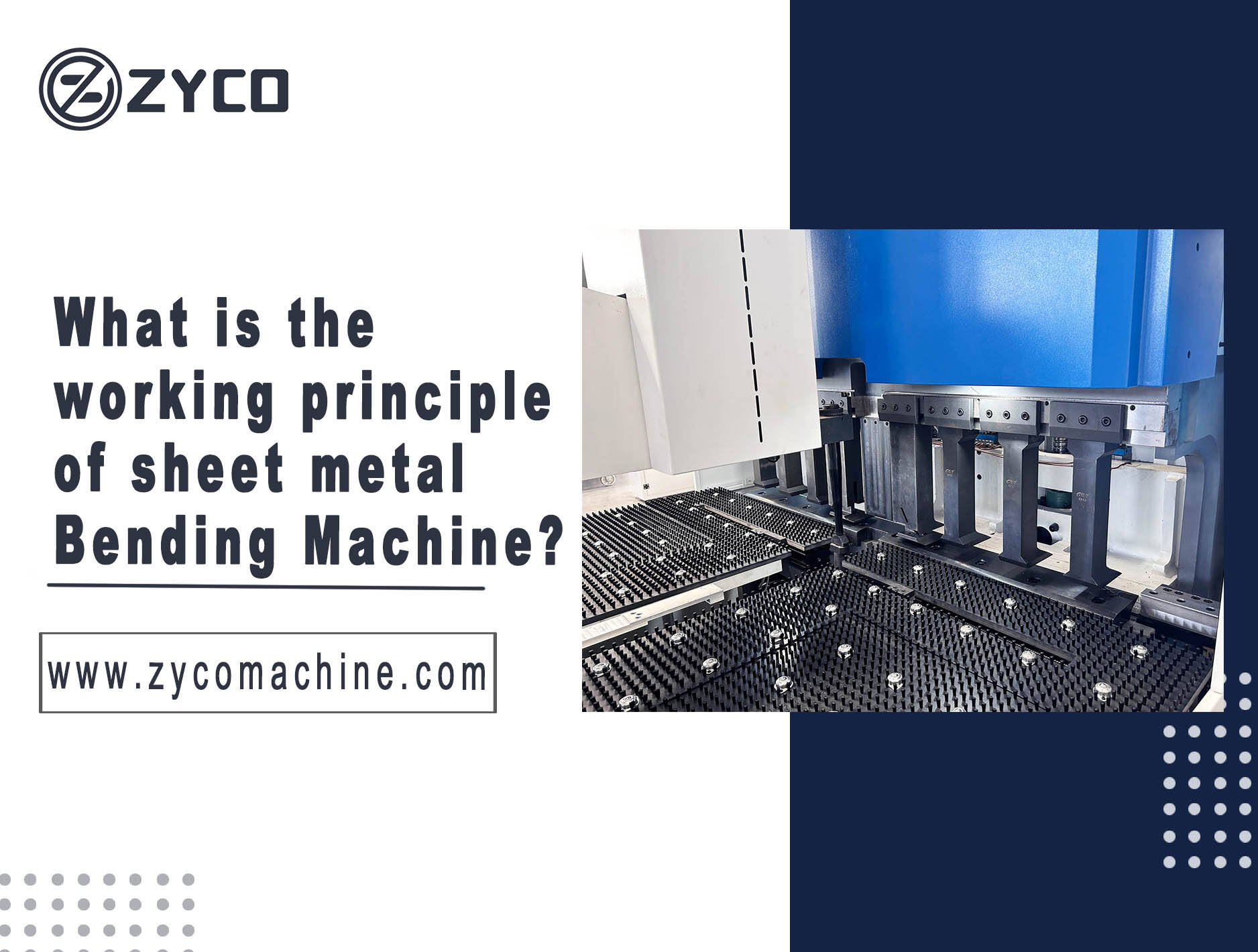 Qual é o princípio de funcionamento da máquina de flexão de chapas metálicas?