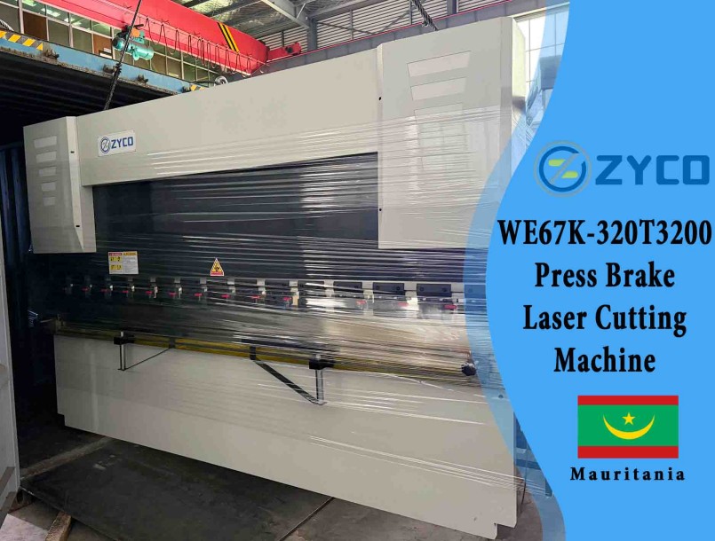 Mauritânia-WE67K 320T 3200&2025 200A Máquina de corte de plasma de mesa