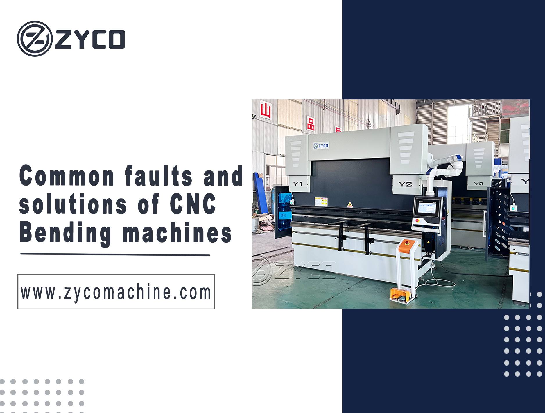 Falhas comuns e soluções de máquinas de dobra CNC