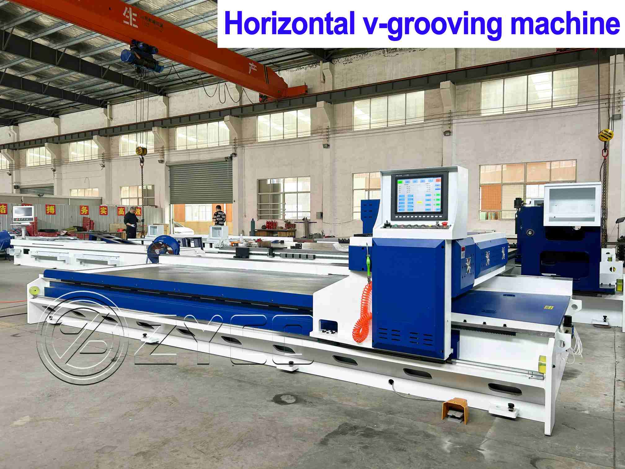 Horizontal slotting machine