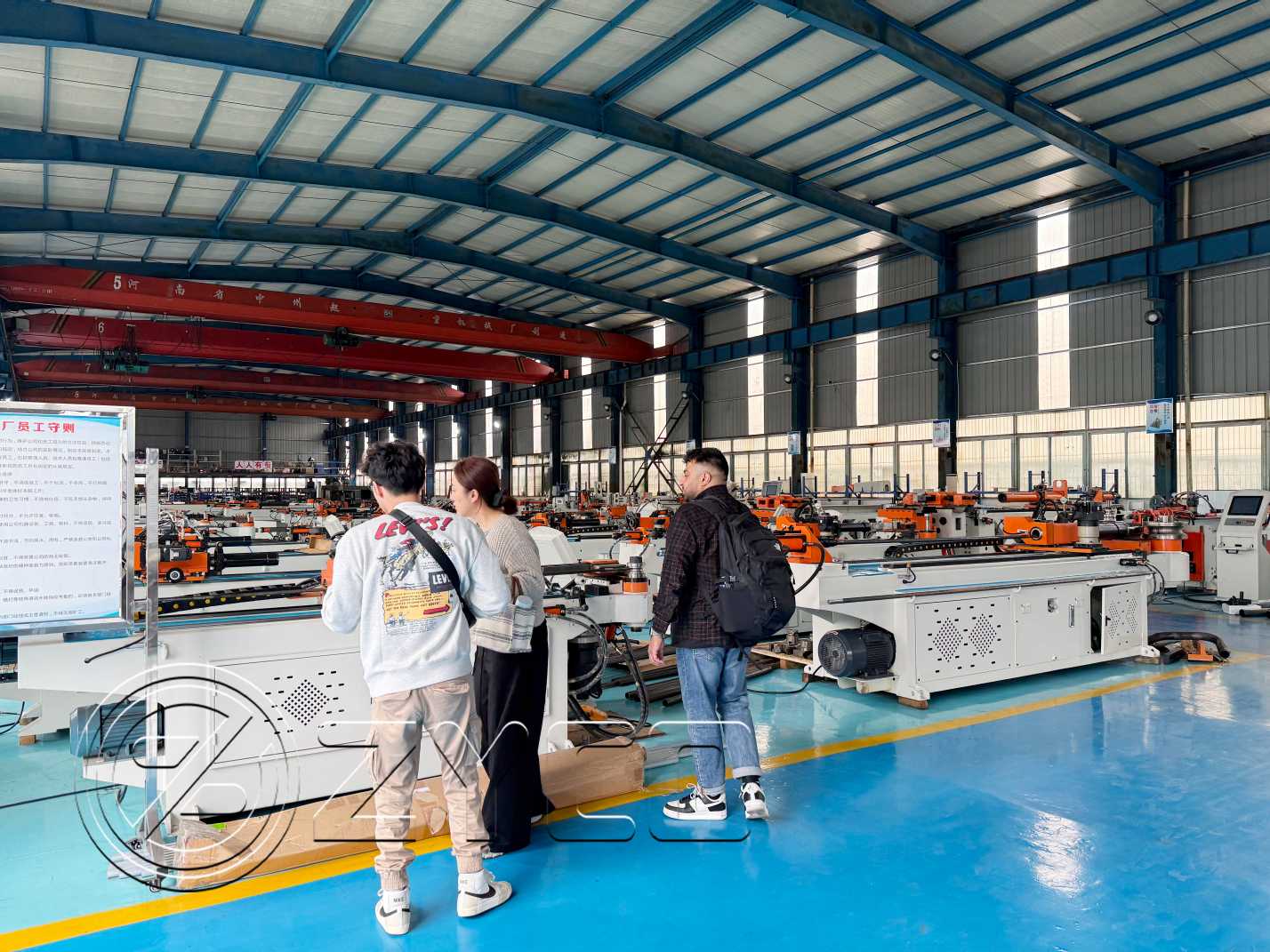 Copper plate pure electric press brake