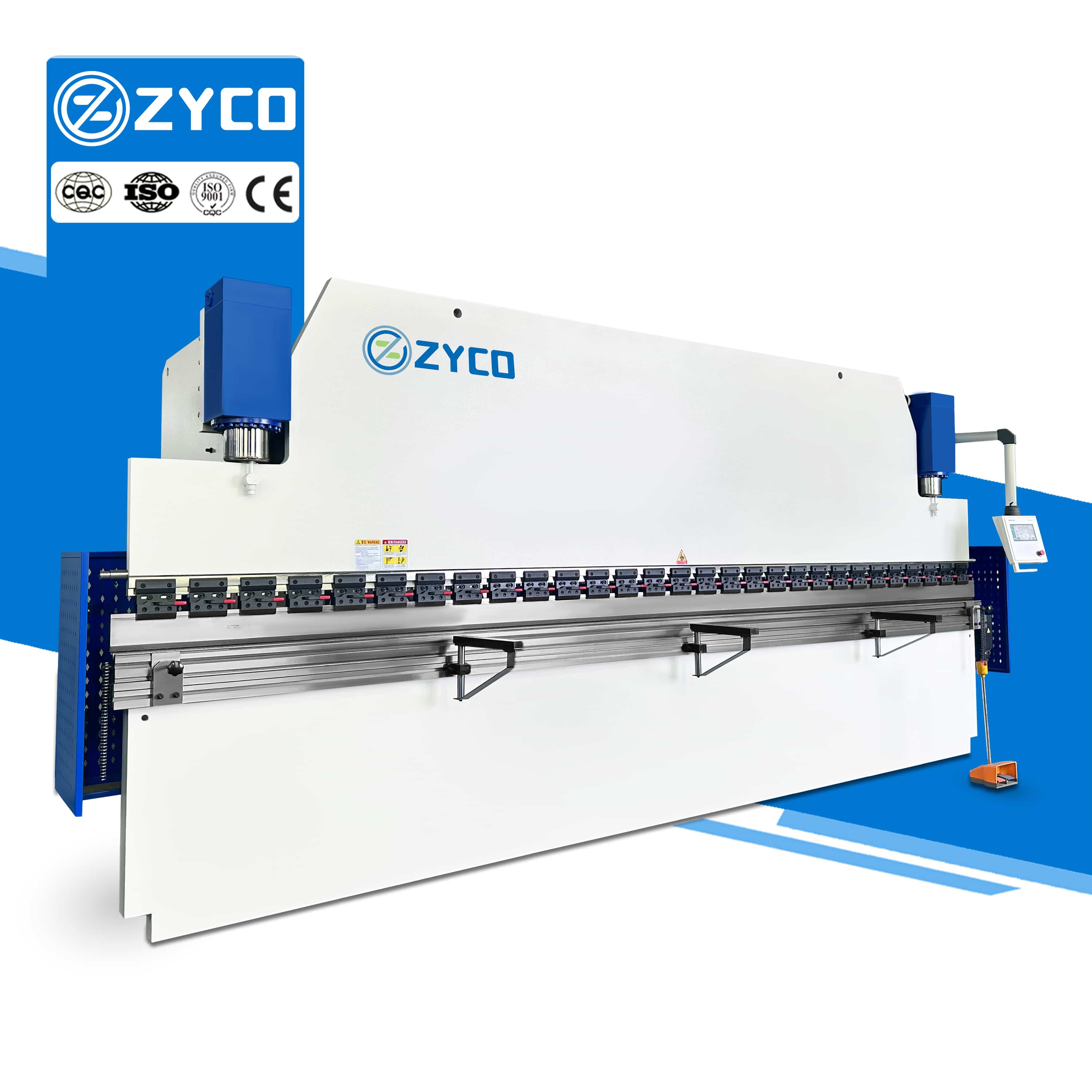 Dobradeira CNC TP10S de 160T e 6100mm para Dobra de Chapas Metálicas Longas